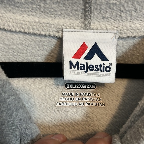 Majestic Men’s XXL great Hooded sweatshirt New England Patriots - Picture 2 of 3